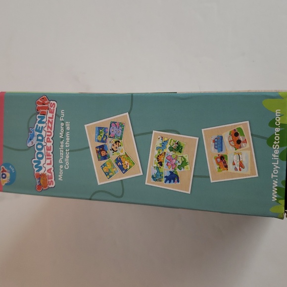 🤯3/$12 Toy Life Wooden Sea Life Puzzles - Picture 4 of 6